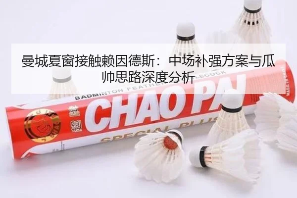 曼城夏窗接触赖因德斯：中场补强方案与瓜帅思路深度分析